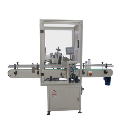 Automatic taper double sides labeling machine