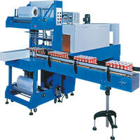 PE film automatic complete column shrinkage packaging machine 