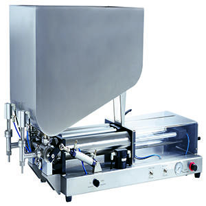 Semi-automatic double-head paste filling Machine