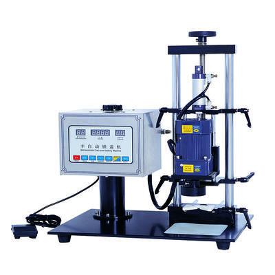 Semi-automatic rotary capping machine