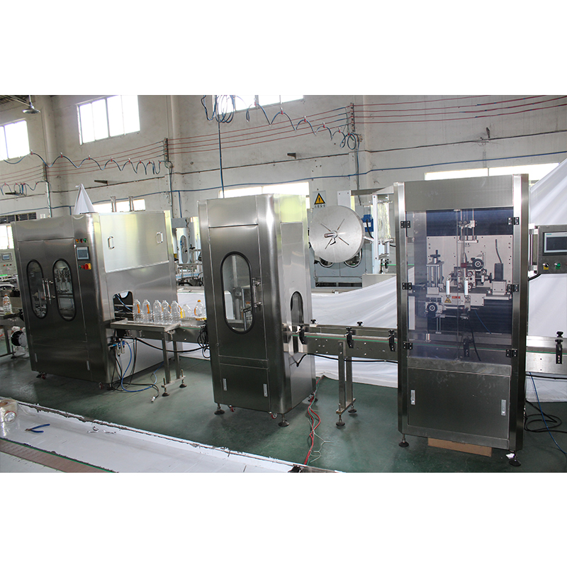 Oil Filling caping sleeve film machine A1-2