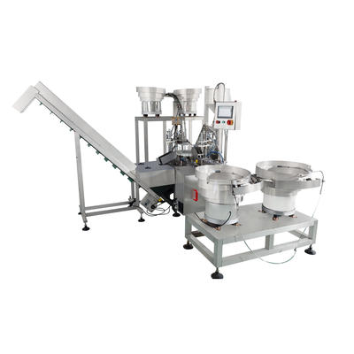 Gel Tube Four-piece set automatic tube placing, filling and cap pressing All-in-one machine
