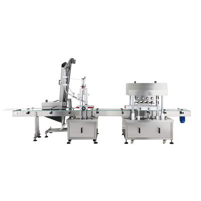 Automatic linear type capping machine